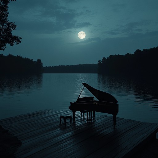 Subtle notes and intricate melody cascade to form a reflective and deeply emotional ambiance. The gentle piano part tells stories of distant memories, evoking sentiments hidden within the crevices of one's soul, creating a sentimental and reflective experience.