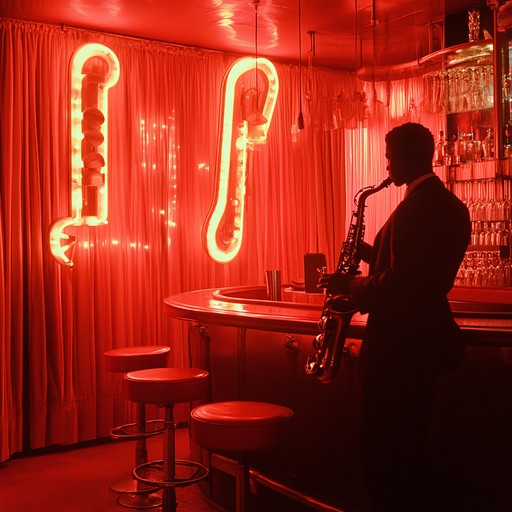 Dive into a world of 1950s lounges where smoky saxophones play smooth melodies, and tender piano chords gently caress the air. The track invites you to embrace the intimacy of moonlit nights and secretive love, with each note evoking a sense of passionate nostalgia.