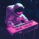 funky instrumental voyage blending disco beats with cosmic synth melodies