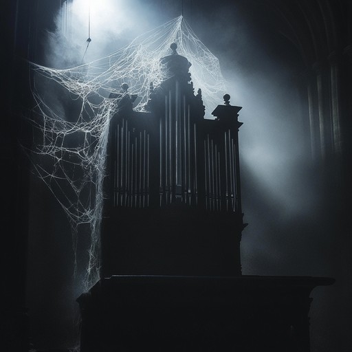 As the moon casts its pale light over the decrepit manor, the distant echoes of a time long passed murmur through the cold, desolate air. This piece uses the ghostly timbre of the pipe organ to bring to life the chilling whispers and sighs of the forgotten, enveloping the listener in a cloak of suspense and mystery.