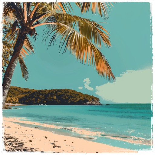 Emanating pure joy, this instrumental captures the essence of a sunny holiday on a tropical island. Beginning with the soothing sound of ocean waves, it transitions into a lively steel drum melody accompanied by gentle guitar strumming. Layered percussion such as maracas and congas further accentuates the carefree and festive atmosphere. Ideal for evoking feelings of relaxation and happiness, perfect for holiday themed media.