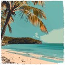 uplifting holiday tune with tropical island vibes