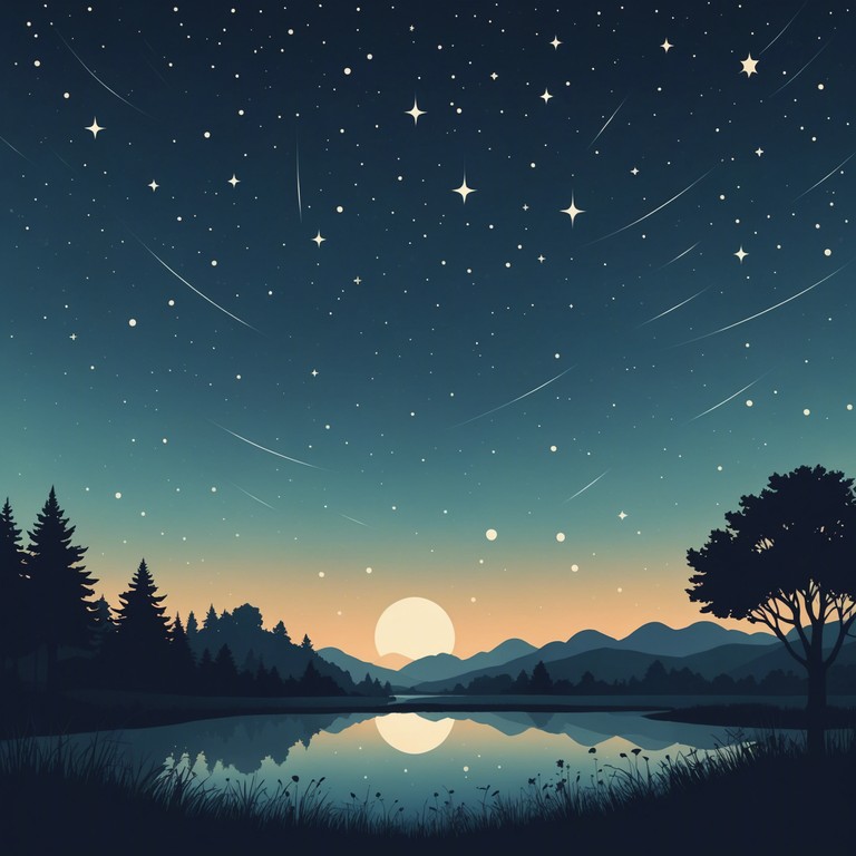 A gently flowing nursery rhyme instrumental designed to calm and soothe infants, lending a peaceful atmosphere for sleep. Delicate melodies mimic a serene night under twinkling stars.