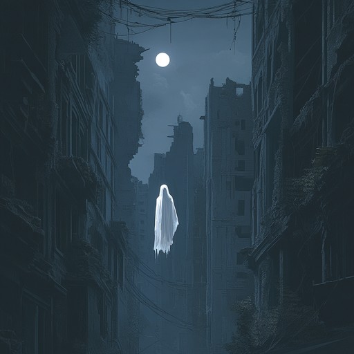 Shrouded in mystery, this dark trap song uses heavy bass, spine chilling synths, and sharp beats to evoke an eerie sensation of ghostly urban landscapes. The atmosphere created is one of urban legends and unseen dangers lurking in the shadows.