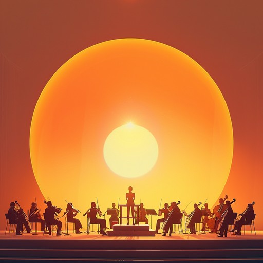 A grand symphonic piece featuring uplifting and radiant melodies that evoke a sense of hope and new beginnings. With sweeping strings, triumphant brass, and resonant woodwinds, the music builds a powerful narrative of optimism and renewal, reminiscent of a sunrise illuminating a new day.