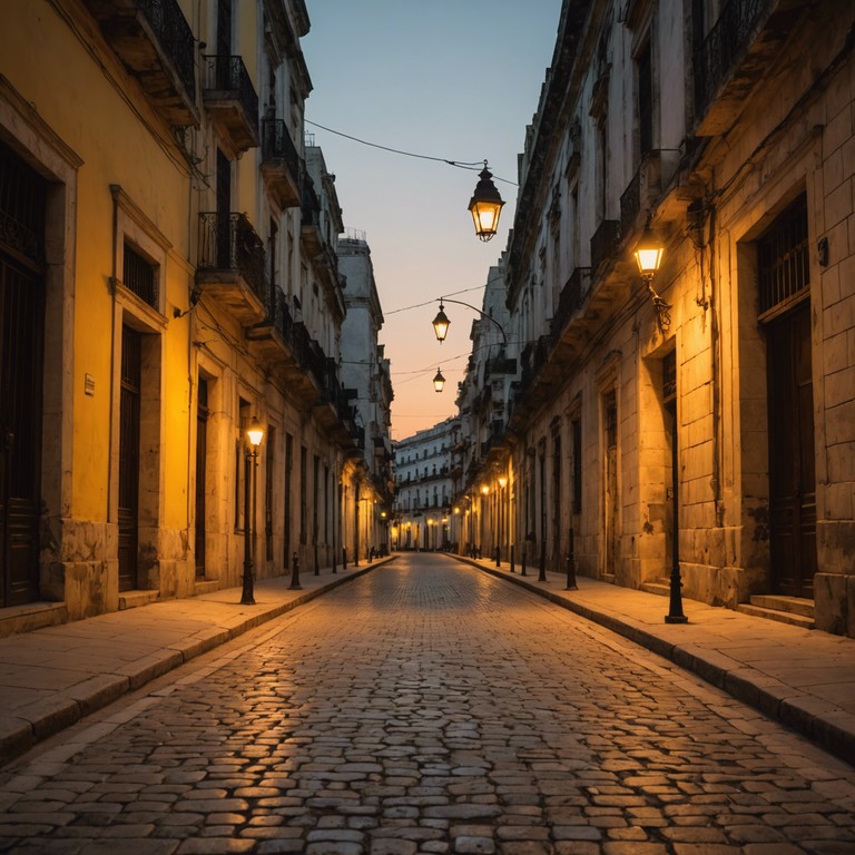 This track captures the essence of a nostalgic evening in havana, where the vibrant melodies of latin jazz echo through the cobblestone streets, blending with the sounds of distant laughter and clinking glasses. An acoustic piano leads the piece, supported by a gentle rhythmic sway indicative of seasoned musicians who have played these tunes through decades of change. It's both a tribute and a time capsule, evoking feelings of longing and warmth.