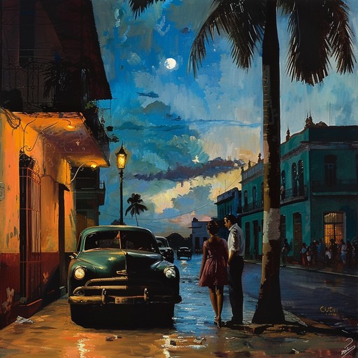 Imagine yourself in a vibrant havana jazz club, where the energy is electric and the music is irresistible. This dynamic latin jazz piece features a fiery interplay between piano, congas, and horns, creating an atmosphere that's both sultry and exhilarating. The syncopated rhythms and improvisational solos transport you to the heart of cuba, where the streets are alive with music and dance.