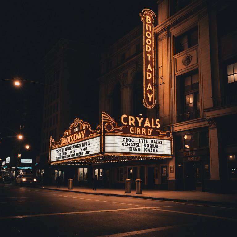 Explore a soundscape where broadway's emotional storytelling meets the unpredictable swirls of psychedelic sound. The electric piano paves a melodic path through scenes of both spectacle and intimate revelations, inviting listeners into a vividly imaginative auditory experience.