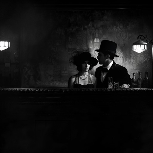 This upbeat instrumental piece transports listeners back to the prohibition era, evoking images of hidden speakeasies, flappers, and dapper gents. The melody is carried by a playful clarinet, accompanied by a swinging rhythm section featuring piano, upright bass, and drums. The song's energetic vibe is perfect for dancing the charleston or sipping on a gin rickey while plotting your next bootlegging adventure.