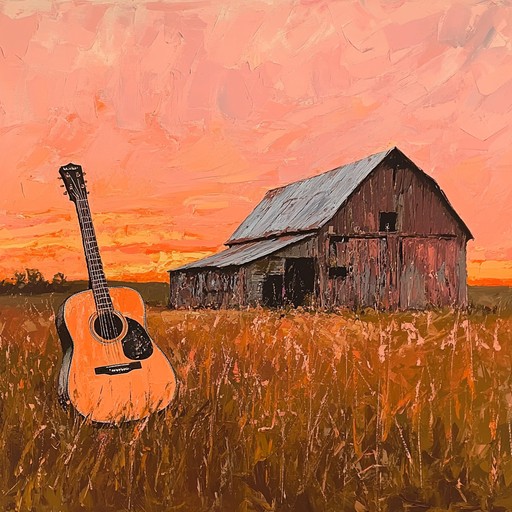 This gentle guitar composition envelops listeners in the serene atmosphere of a prairie during twilight. Soft, warm melodies flow seamlessly, evoking feelings of nostalgia and quiet contemplation. The instrumental arrangement with its soothing acoustic guitar tones provides a calming and meditative experience.