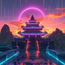 fusion of sacred ambient sounds with modern trap beats