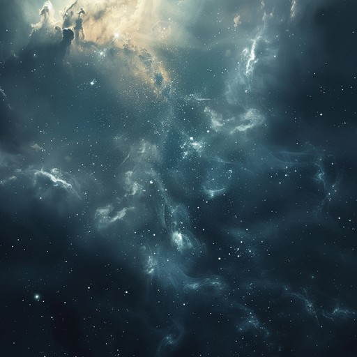 An otherworldly journey through soundscapes that blend ethereal melodies with grand, sweeping orchestrations. This instrumental captures the essence of vast, starlit skies and unexplored realms, evoking feelings of wonder and awe. The use of synthesizers creates a wash of cosmic sound, while orchestral elements add depth and grandeur, producing an epic yet serene wave of auditory exploration.