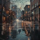 reflecting solitude in the city