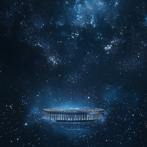 Experience a galactic musical odyssey, where powerful rock elements blend with grand symphonic layers, creating an evocative and mystical soundscape.