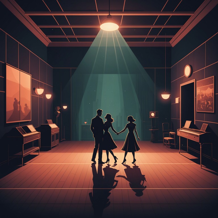 This composition entwines the classic boldness of rumba rhythms with a deep emotional resonance, featuring an enriching dance between melody and silence. Rich and inviting, it serves as an exploration of shadow and light in dance, emphasizing the ebbing passion and subtle moments of romance and dispute seen in traditional rumba exchanges.