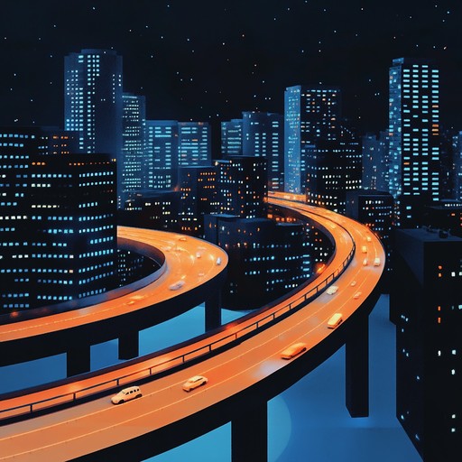 A hypnotic garage track with swirling synths and deep basslines, evoking the allure of nocturnal exploration