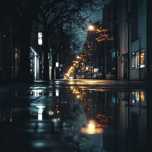 A reflective, calm instrumental piece combining the mellow strains of a piano with subtle electronic elements. This track captures the serene, yet introspective ambiance of an empty cityscape at night, perfect for moments of quiet contemplation or introspective thinking.