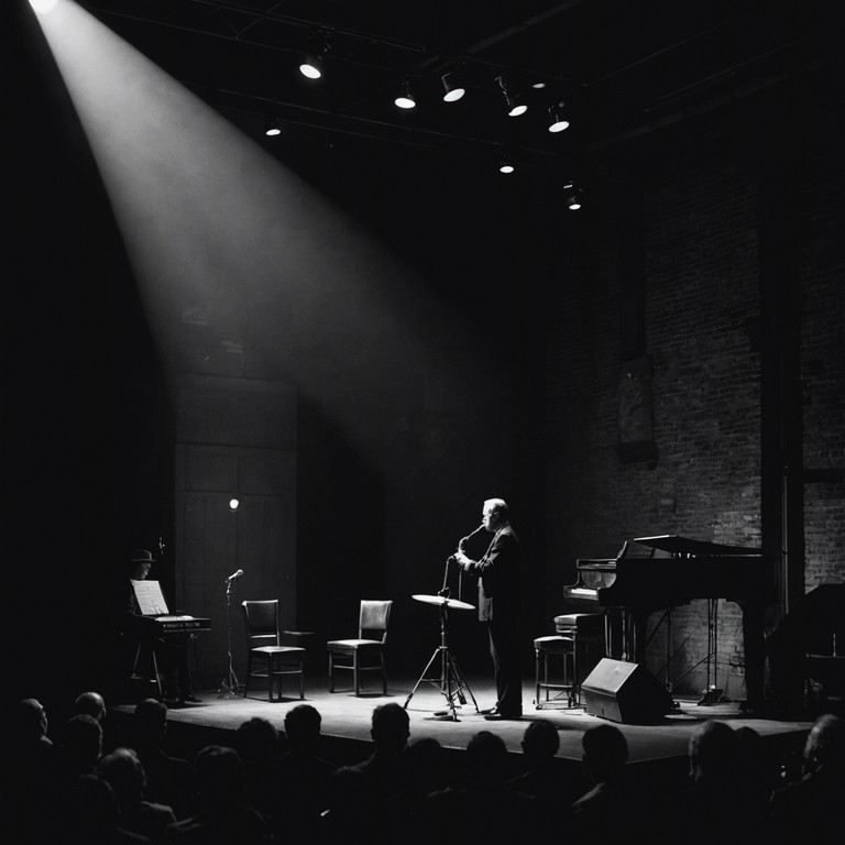 A resonant journey where the lively tempos of swing meet the moody hues of past eras, crafting a soundtrack for recollections of a bygone era filled with both joy and a touch of sadness.