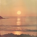 envision sunsets with nostalgic, uplifting retro synth melodies