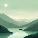 calm electronic soundscape for reflective meditative experiences