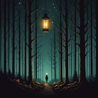 eerie melodies weave through a haunted landscape