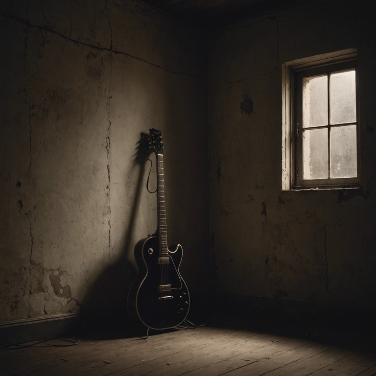 Alternative description focuses on the melodic development, emphasizing the song's capacity to elicit a profound emotional response, wrapped in the embrace of nostalgia and thoughtful reflection. This version stresses the intertwining of past memories with the present emotional state, enhanced by the electric guitar's expressive tone.