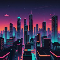diving into a futuristic neon lit adventure