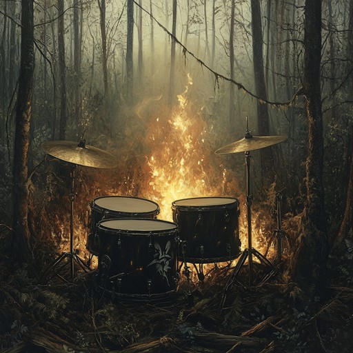 A high octane instrumental blending fierce hardcore punk guitar riffs with exotic tribal drumming, creating an intense and exhilarating musical journey.