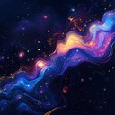 an instrumental celebration blending celestial harmonies with vibrant joyful rhythms.