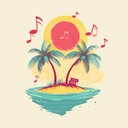 an euphoric reggae instrumental capturing sunshine and island bliss.