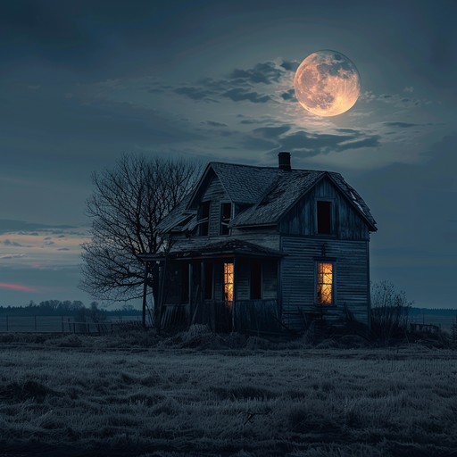 Experience a suspenseful blend of synthesizer echoes and dark tones, painting a soundscape of haunted midnights and eerie shadows. Each note pulses with an unsettling, ghostly energy, perfect for enhancing the sense of creeping dread and spectral presence.