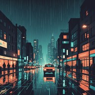 passionate city vibes in electronic waves.