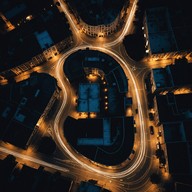 bass pulses through dark city streets.