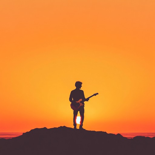 A heartwarming hard rock instrumental featuring soaring guitar solos, electrifying riffs, and a steady rhythm of drums, ideal for evoking feelings of empowerment and nostalgia