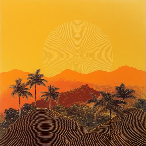 An instrumental rumba composition that captures the grandeur of the dawn through vibrant rhythms and sweeping melodies, blending traditional cuban percussion with orchestral elements to evoke a sense of majestic awakening.
