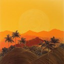 a grand rumba tune evoking the dawn's majestic allure.