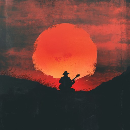 As the sun dips below the horizon, a soulful guitar melody carries the listener through a journey of introspection and nostalgia. The slow, gentle strumming evokes a sense of wistfulness, as if reflecting on the day's events and the passage of time.