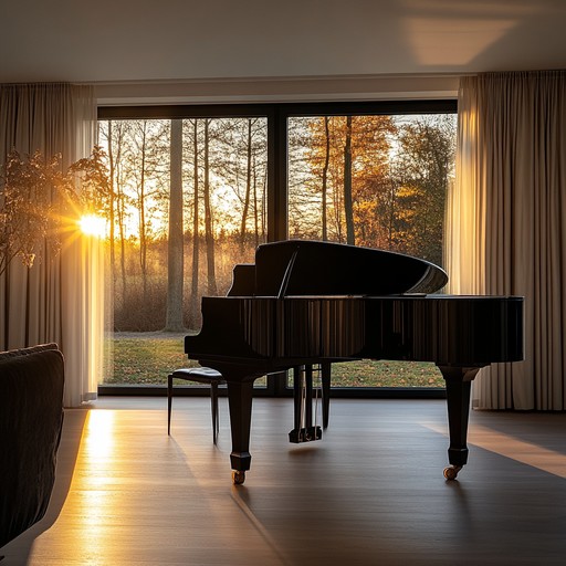 A graceful instrumental that embodies the romantic spirit of germany at twilight, featuring melodic piano arrangements that evoke warmth and tender emotions.