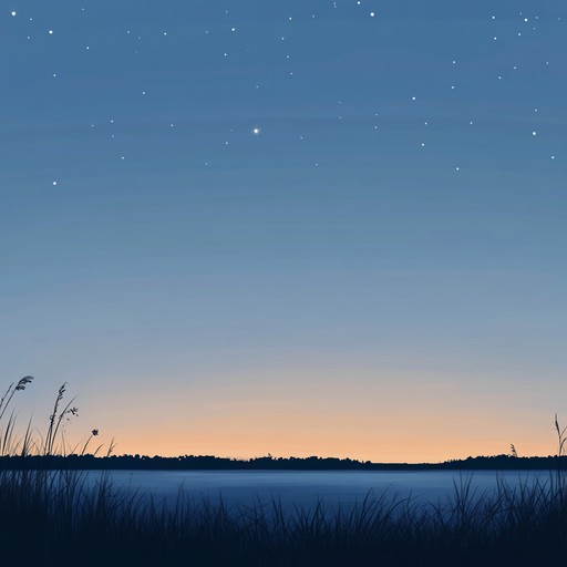 This piece paints a serene twilight scene, blending lush string melodies with gentle piano to evoke an enchanting evening under starlit skies. Smooth transitions and rich harmonies create a captivating sense of cinematic elegance.