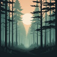 gentle melody mimics soft forest whispers