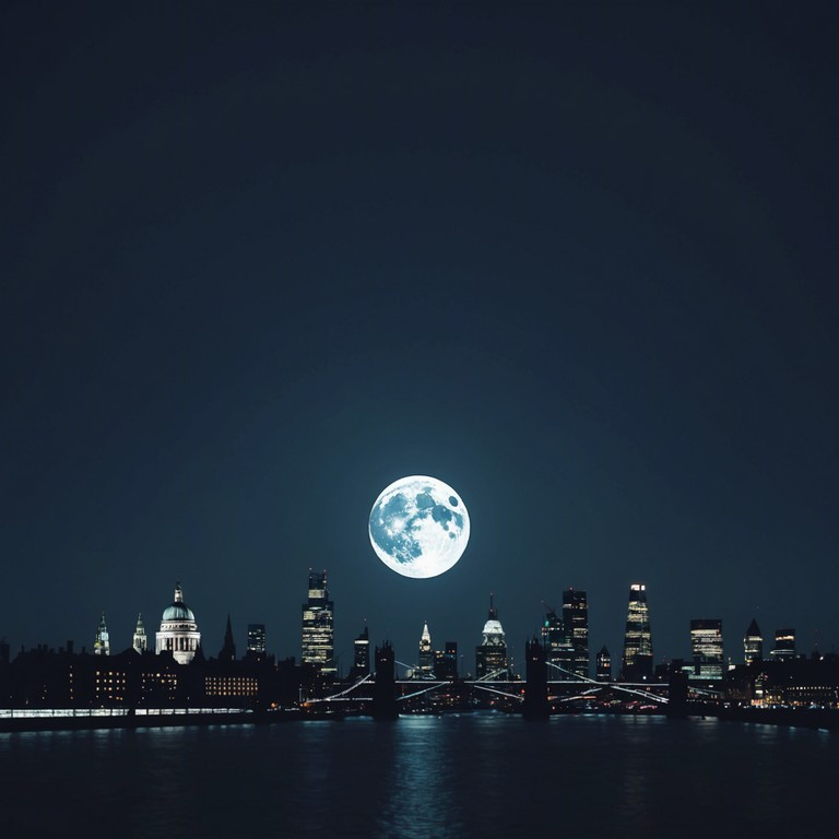 This track utilizes the haunting echoes of a solo violin paired with deep, pulsating synthesizer rhythms to evoke the feeling of wandering through the shrouded, moonlit streets of london. The music marries classical sensibilities with contemporary urban vibes, offering a soundtrack that feels both timeless and rooted in the shadowy modernity of city life.