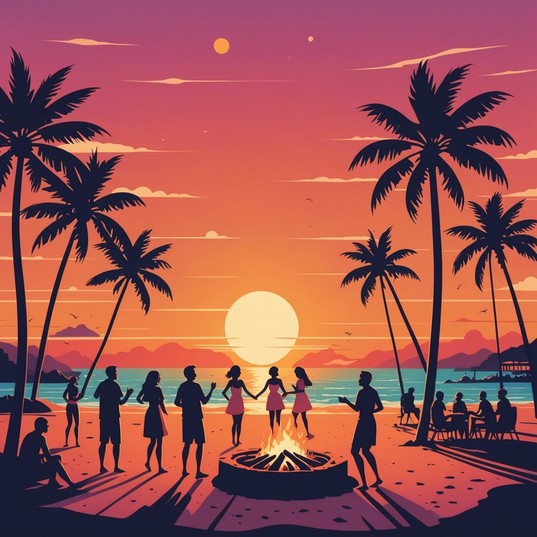 Imagine a warm, balmy night where the rhythms of reggaeton mix seamlessly with the sounds of the ocean. This piece captures the essence of a vibrant beach party, with energetic beats that make you feel alive and carefree. The sound is characterized by a sensual yet spirited tone, designed to evoke the electrifying atmosphere of a summer festival along the coast.