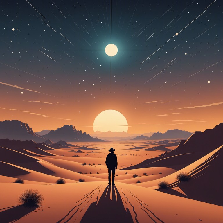 In this track, the listener embarks on a mystical journey through starlit arabian deserts, guided by haunting melodies and a deep sense of the unknown. Each note embodies the eerie mystery of middle eastern folklore, enveloped in darkness and mystique.