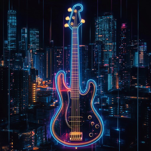 An instrumental track blending funky basslines and rhythmic drums to capture the essence of urban nightlife. The song features groovy guitar riffs and vibrant synth melodies, creating an uplifting and energetic atmosphere that mirrors the excitement of the city after dark.