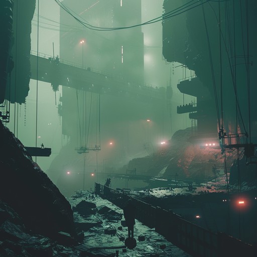 Explore a dark, post apocalyptic world with chilling synths and heavy basslines. Haunting drops and sinister melodies create an intense, ominous atmosphere. Perfect for those seeking a musically immersive, dystopian experience.