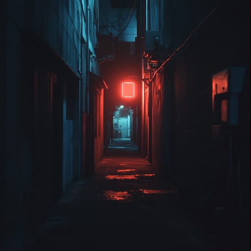 A tension filled journey through haunted alleyways with deep, ominous basslines and unsettling synths, combined with spooky vocal samples for a chilling phonk experience.