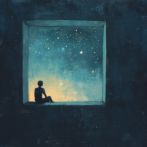 A soft instrumental track capturing the essence of being alone, blending delicate guitar melodies with ambient textures to evoke deep reflection and melancholy