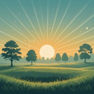 song feels like dawn is breaking over a meadow