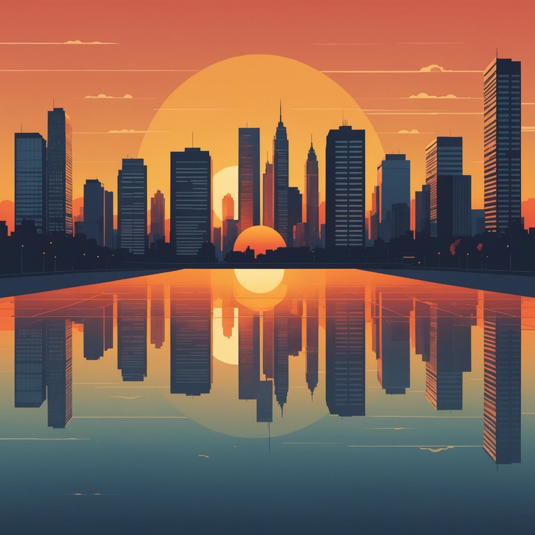 Imagine a track that captures the essence of a city at sunset, with heartwarming rhythms and smooth flows that bring a sense of peace and contentment. The song blends hip hop's rhythmic roots with gentle, soul soothing beats that reflect the serene transition from day to night in a bustling city.