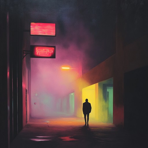 This instrumental track paints the solitude of wandering in a sleeping metropolis, combining atmospheric soundscapes with intricate drum patterns to evoke feelings of isolation and introspection.